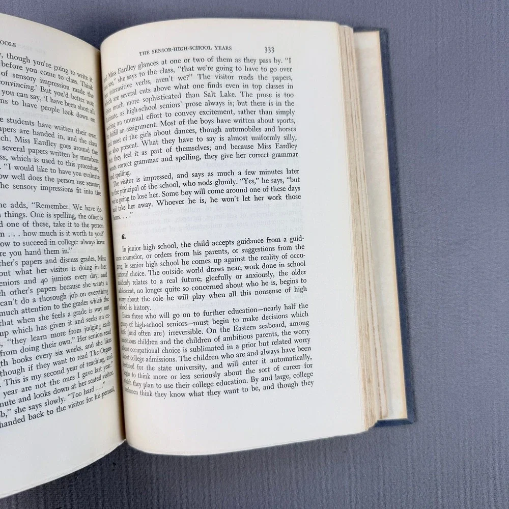 Martin Mayer The Schools Hardcover 1961 1st Edition Education History Sociology